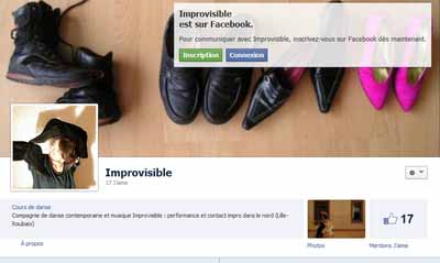 improvisible sur Facebook